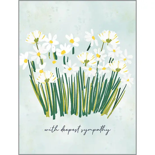 Sympathy Card | Daisies