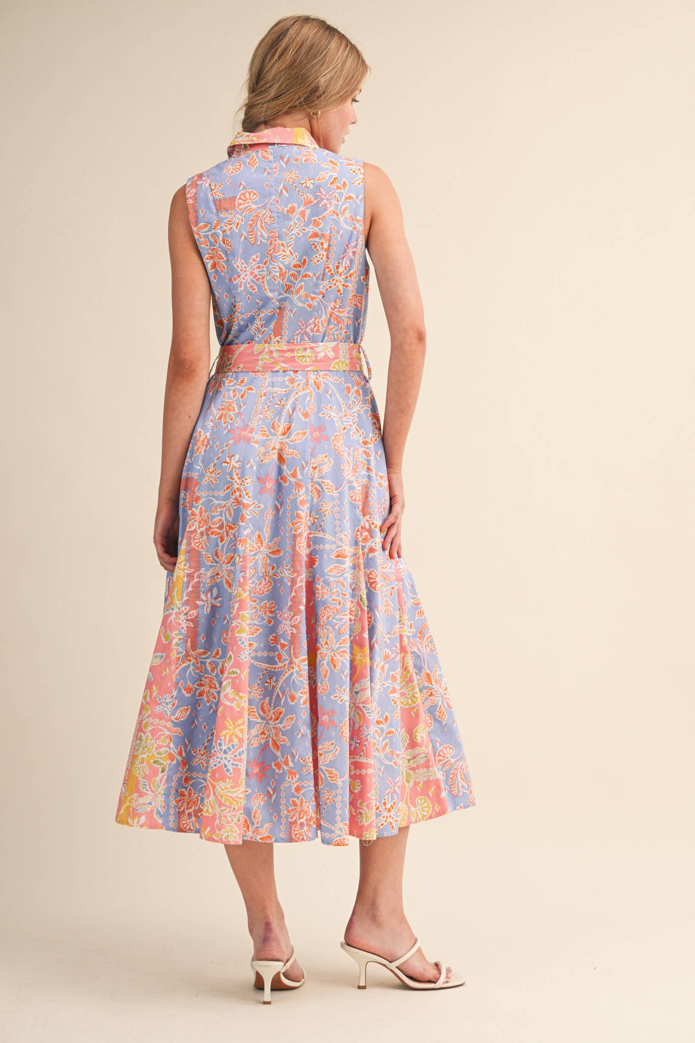 Belted Midi Dress