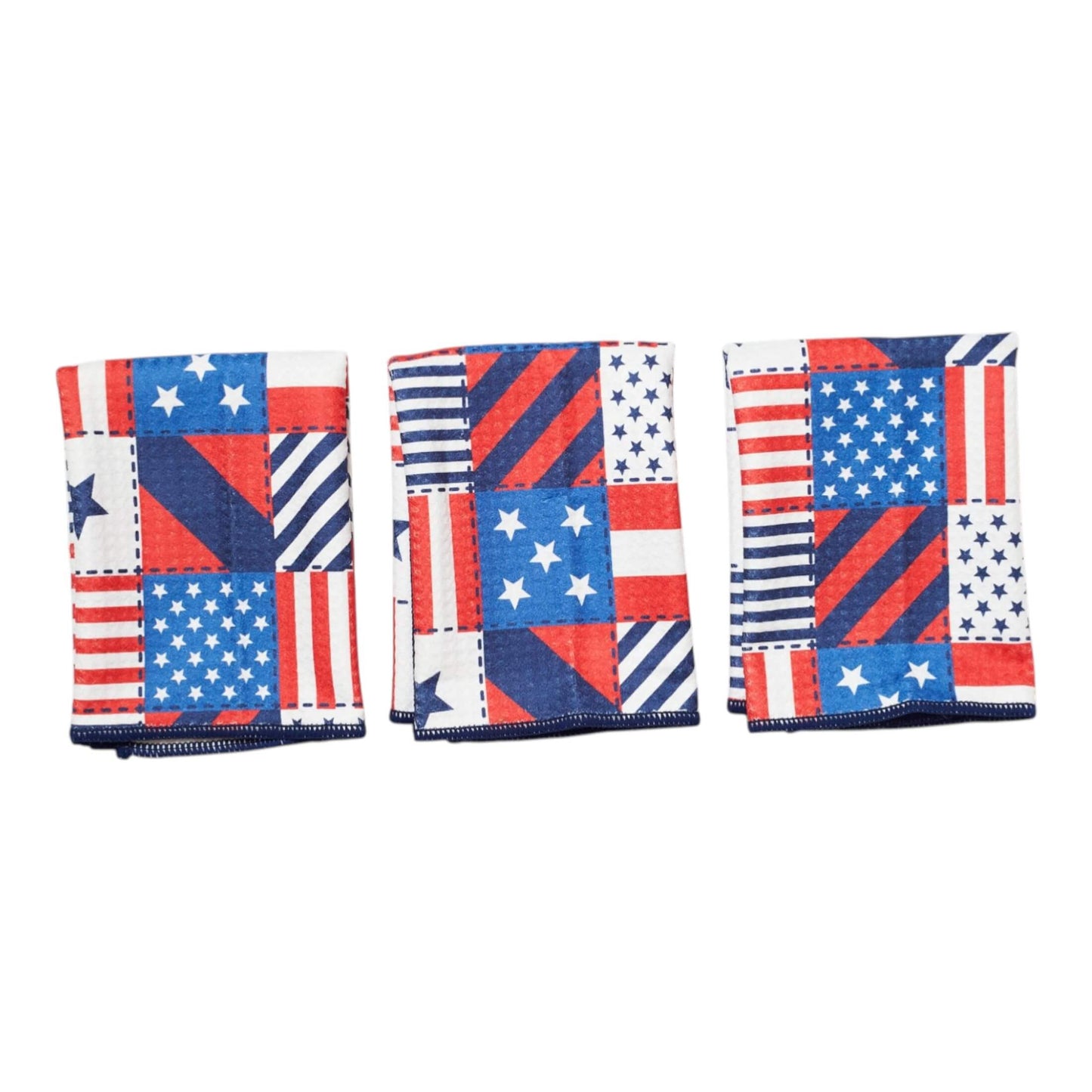 Mighty Mini Towel (Set of 3)  | Flag Quilt