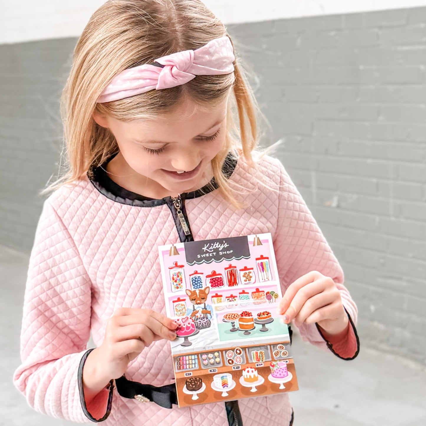 Sticker Scene Card | Sweet Shop