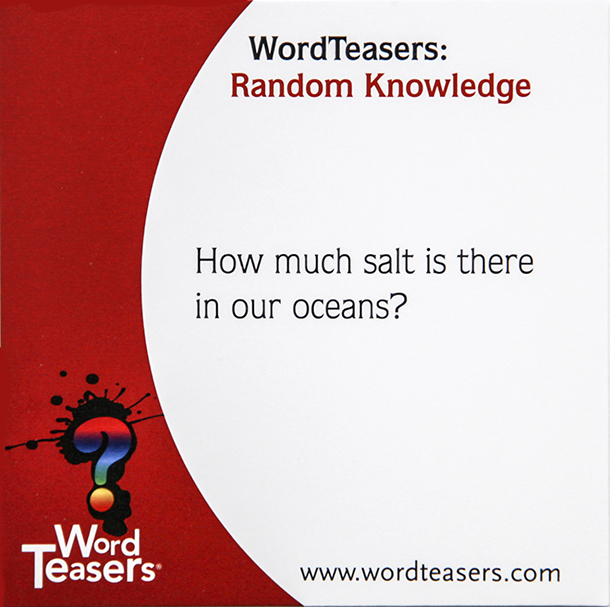 Word Teasers |  Random Knowledge