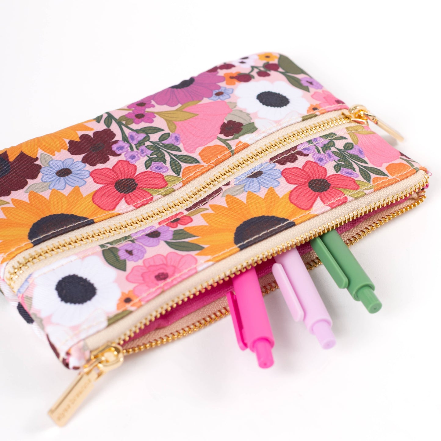 Pencil Pouch | Rainbow Garden