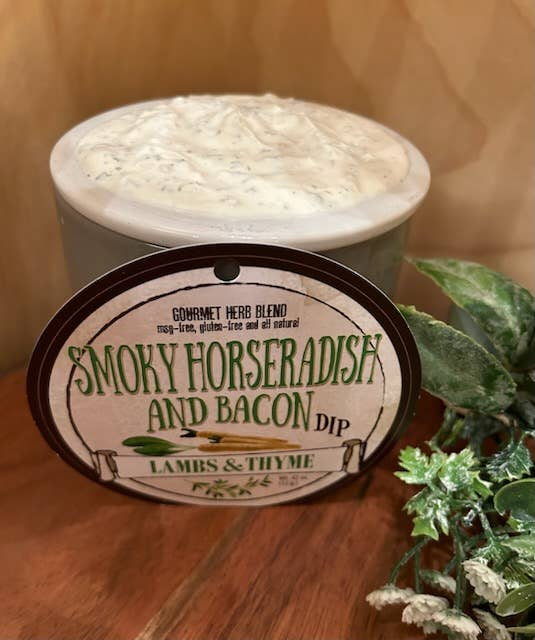 Herb Blend Dip | Smoky Horseradish and Bacon