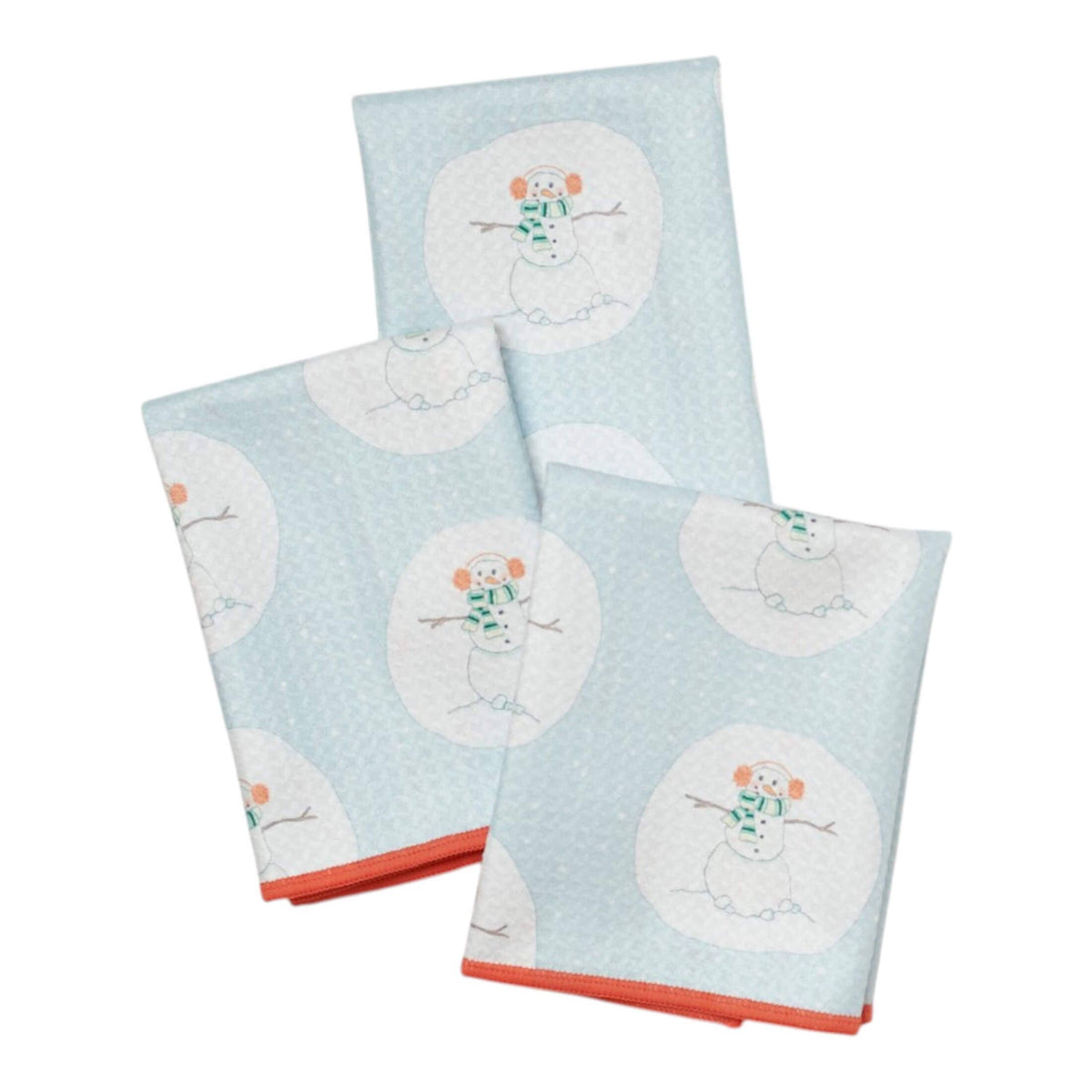 Mighty Mini Towels | Happy Snowman