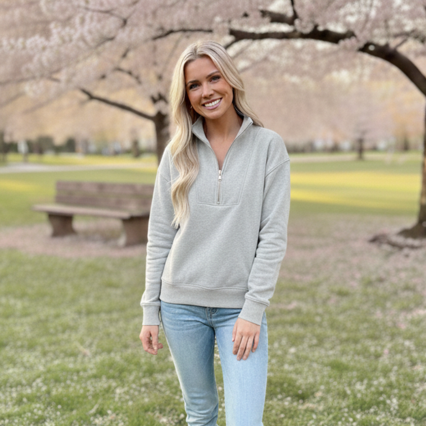 Half Zip Pullover Spring