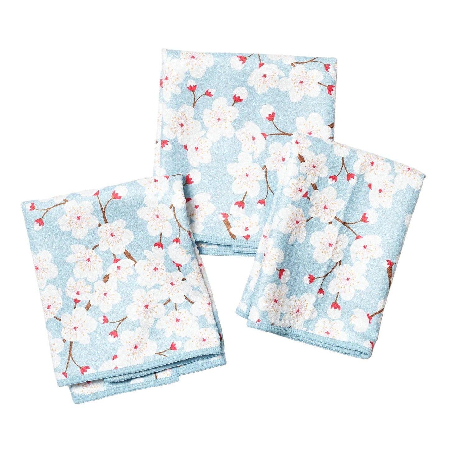 Mighty Mini Towel (Set of 3) Reversible | Cherry Blossom