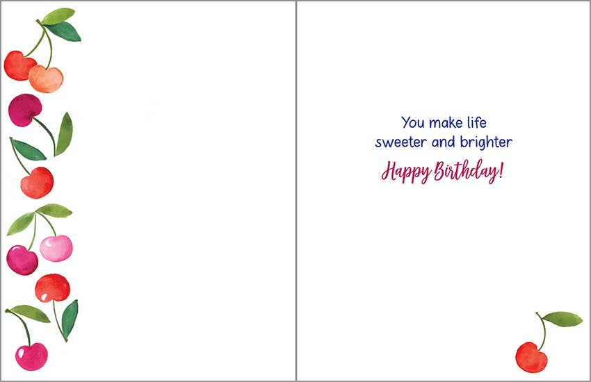 Birthday Card | Sweet Cherries