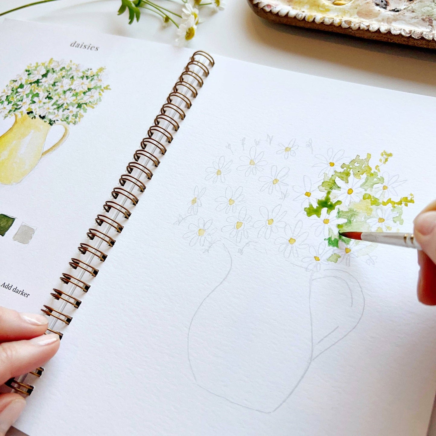 Watercolor Workbook | Flowers