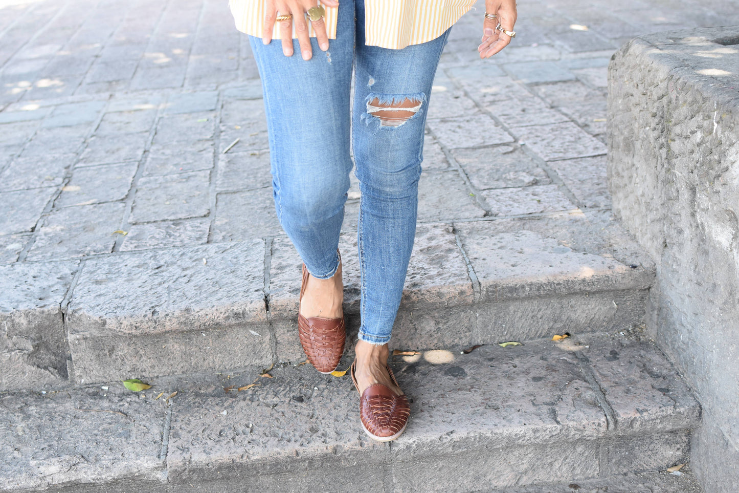 Macarena  Leather Sandals