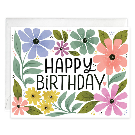 Birthday Card | Happy Posies