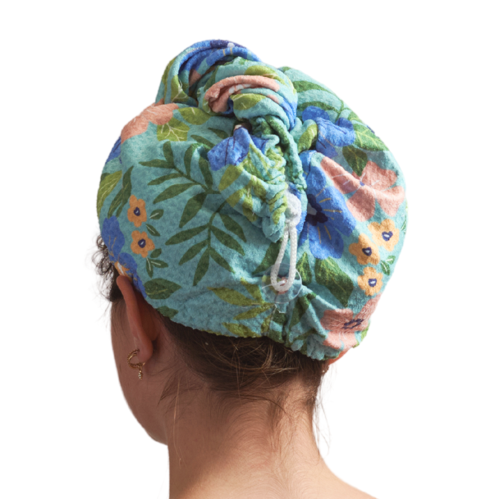 Hair Towel Wrap | Garden