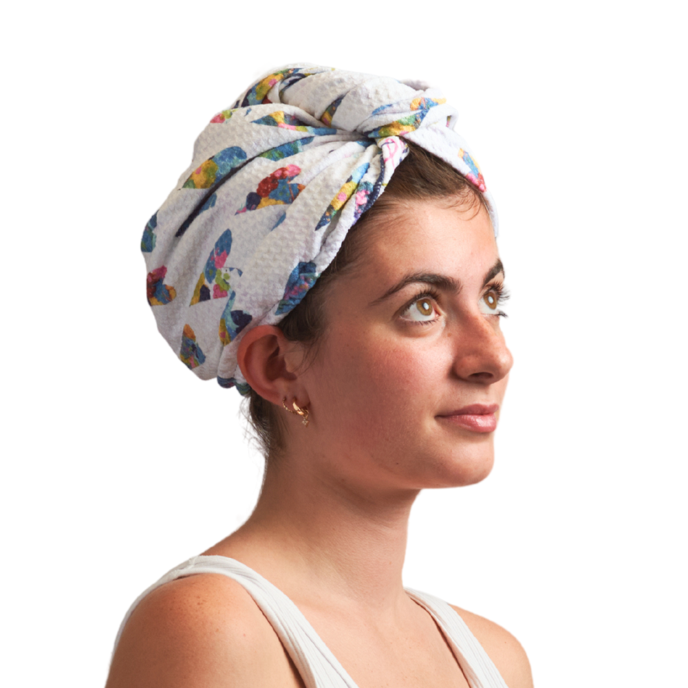 Hair Towel Wrap |  HGC Love in Multicolor
