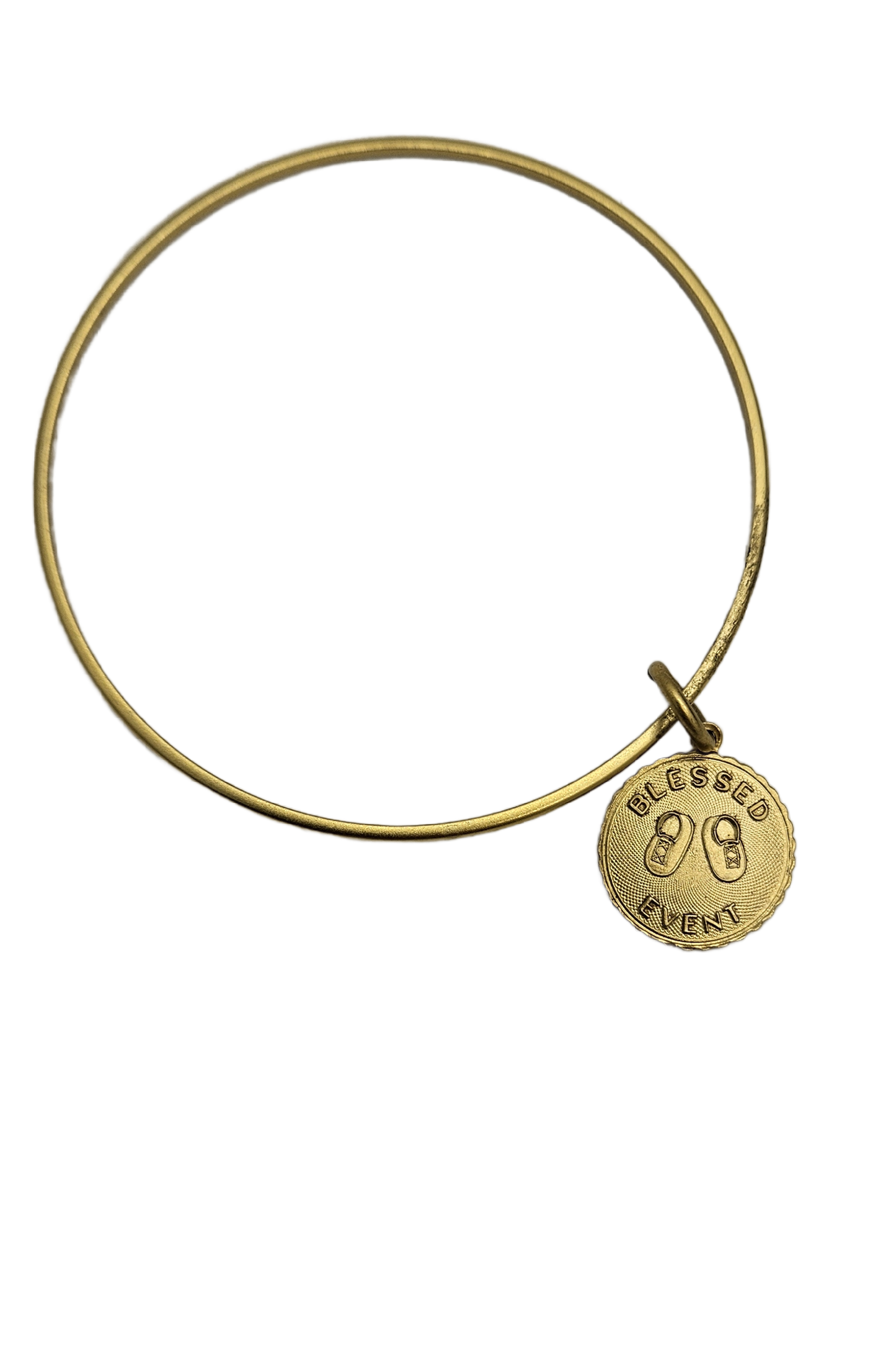 Gold Charm Bangles