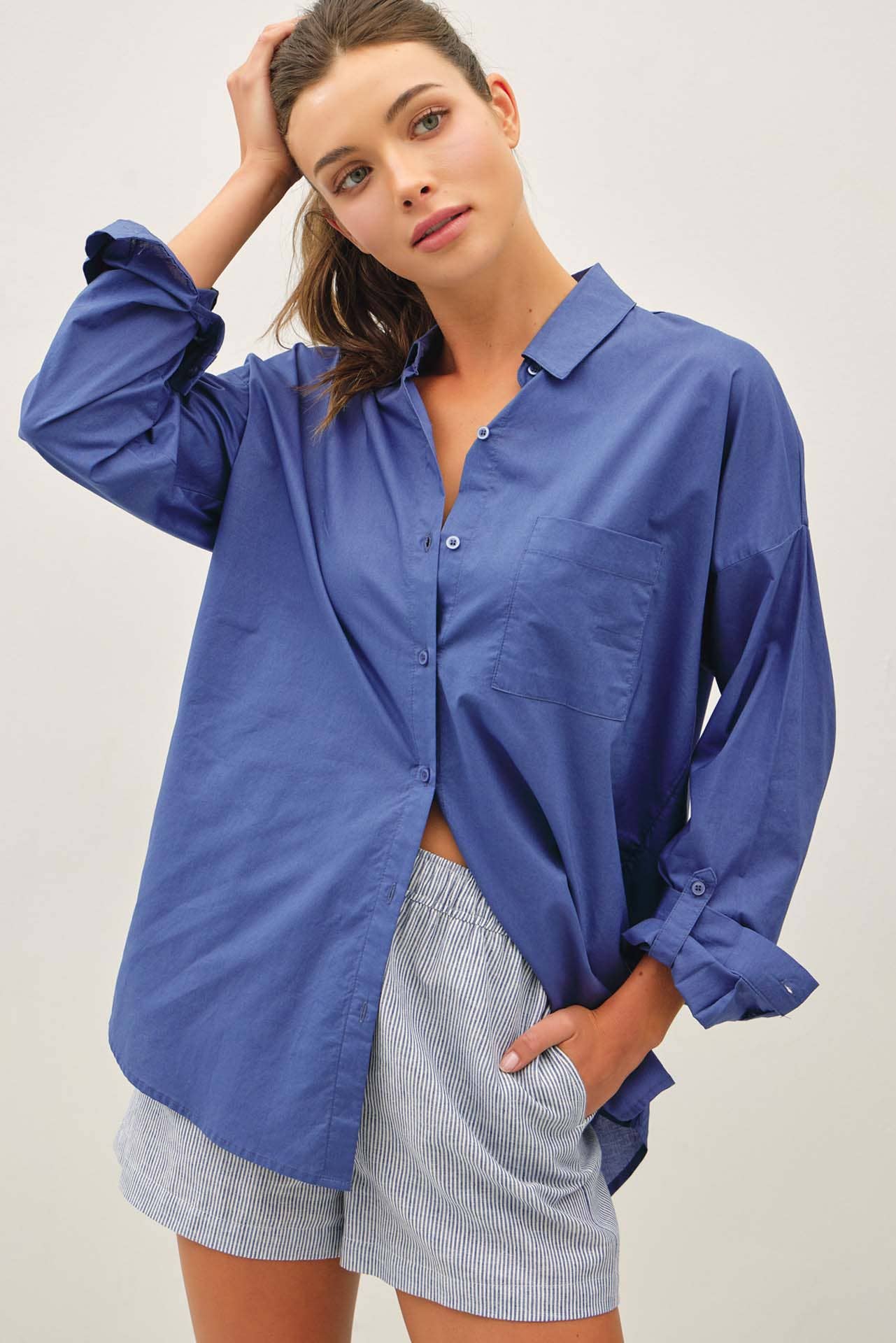 Crisp Cotton Button Down