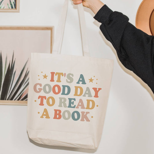 Good Day To Read A Book Tote Bag