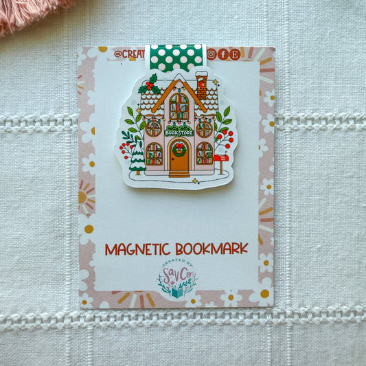 Magnetic Bookmark | Holly Jolly Christmas