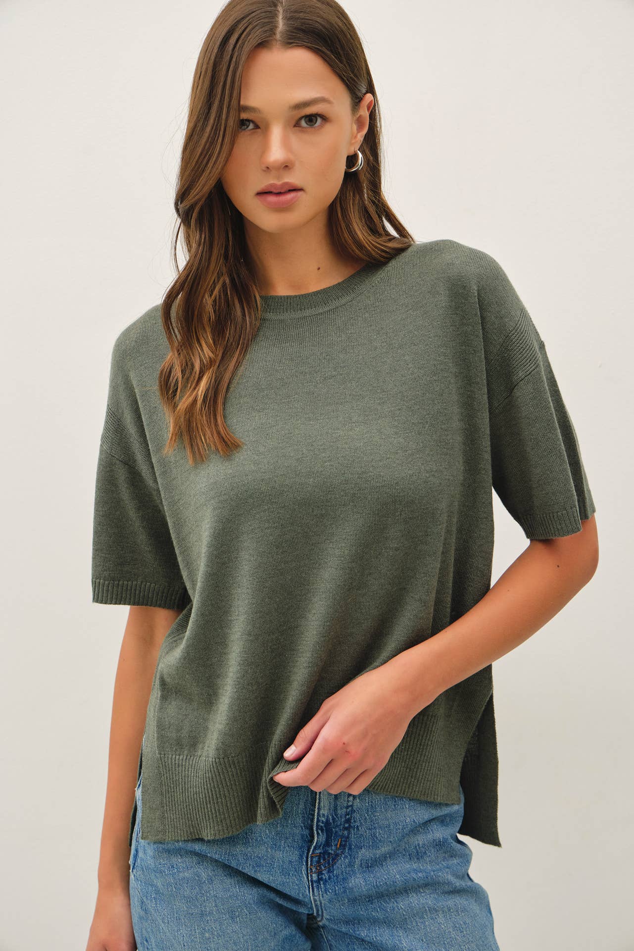 Boxy Fit Sweater