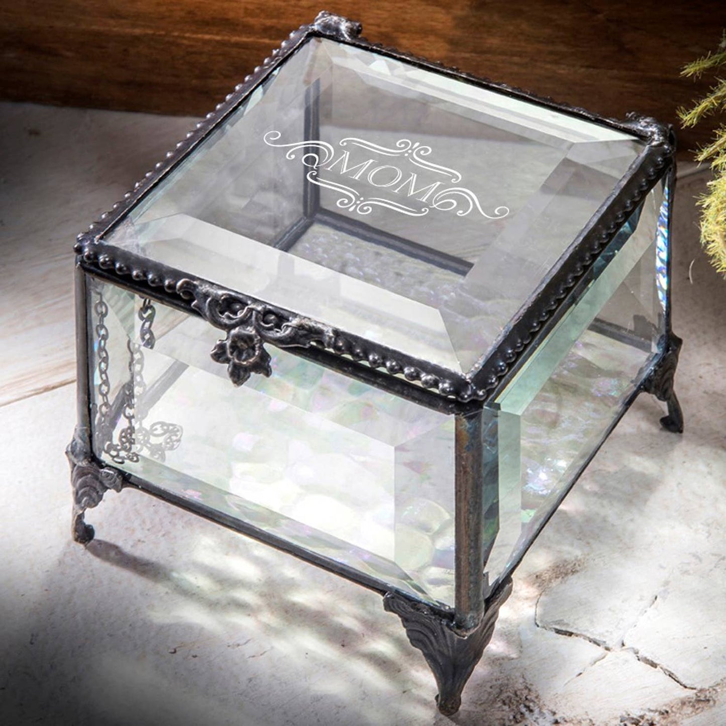 Mother's Day Keepsake Box Stained Glass