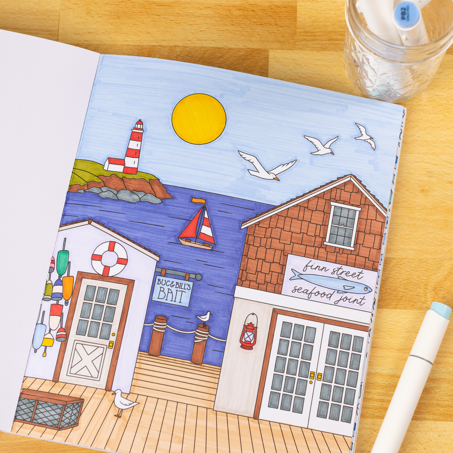 Coloring Book | Coastal Americana