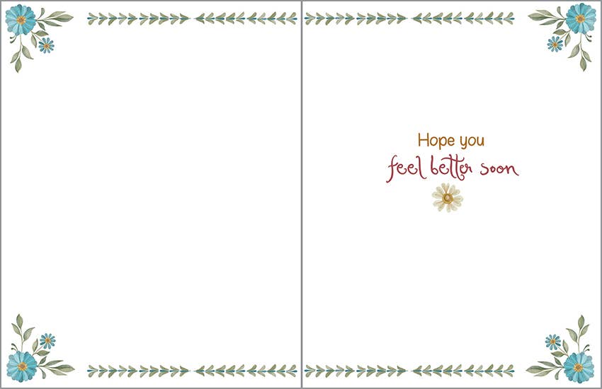 Get Well Card | Tea Cup Stack
