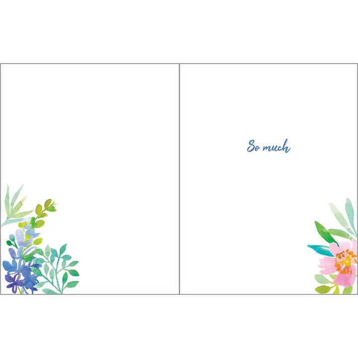 Thank You Greeting Card | Thank You Greenery