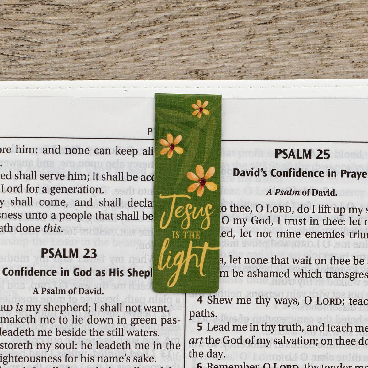 Magnetic Bookmarks | God Is My Refuge