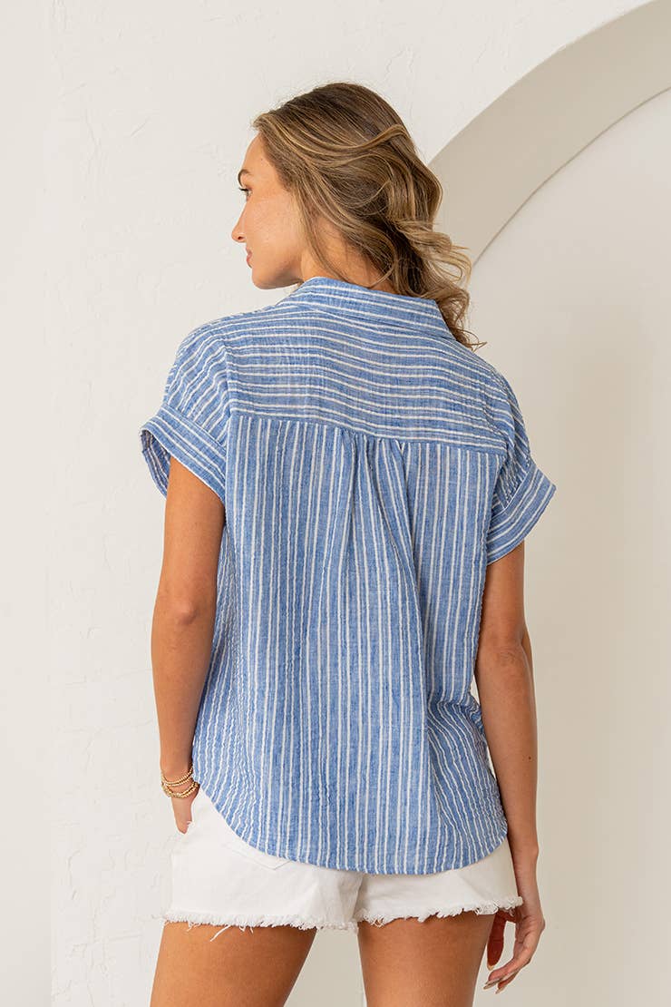 Stripe Button Down