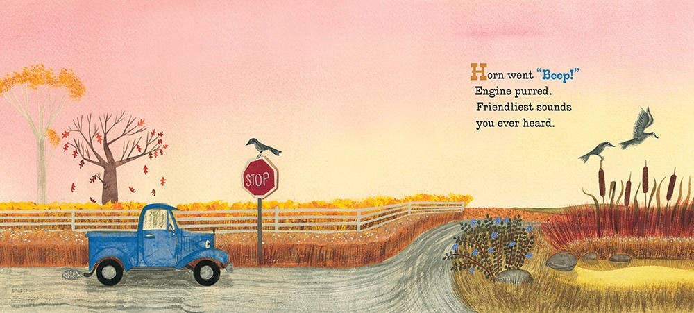 Little Blue Truck Board Book | Alice Schertle