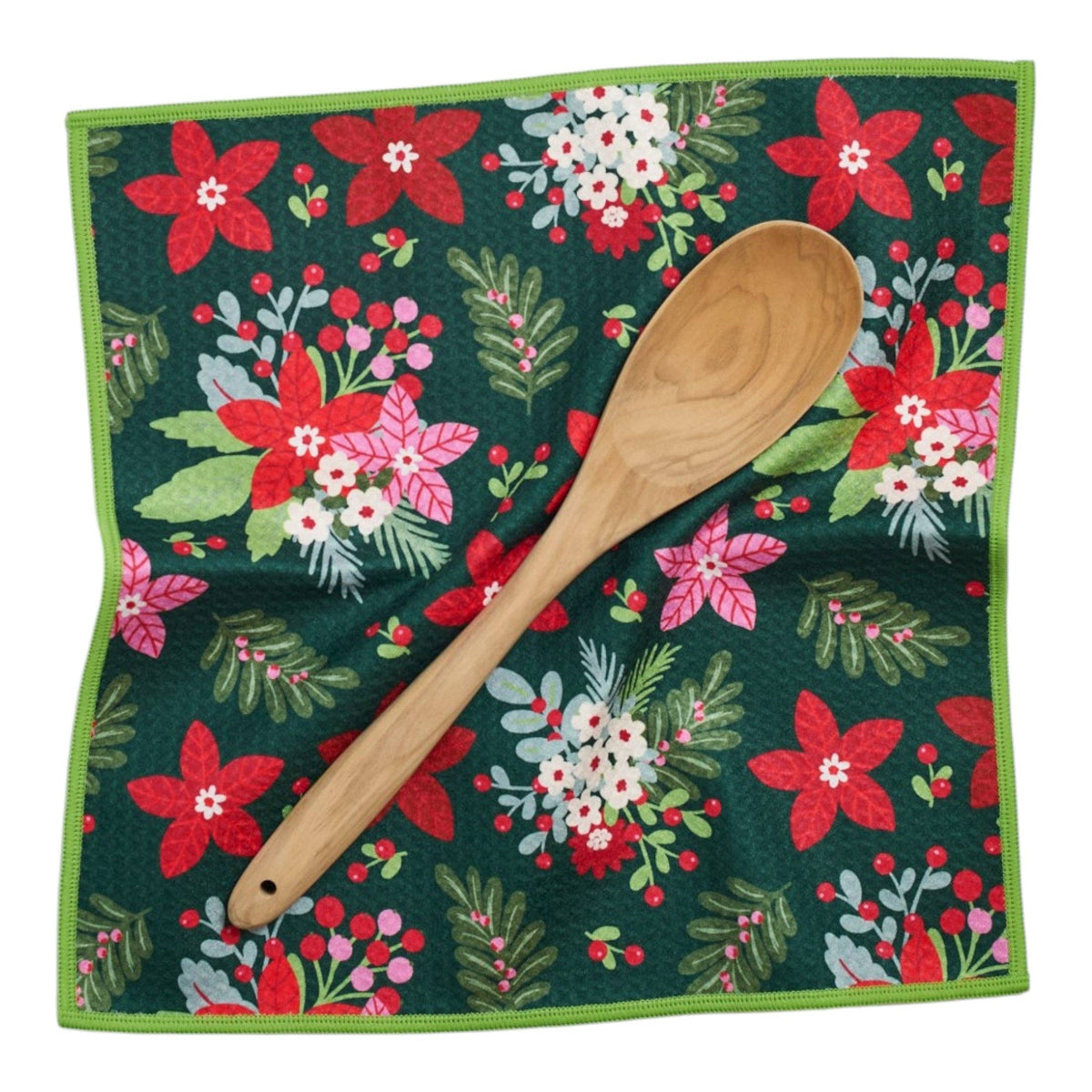 Mighty Mini Towels |   Poinsettia Garden