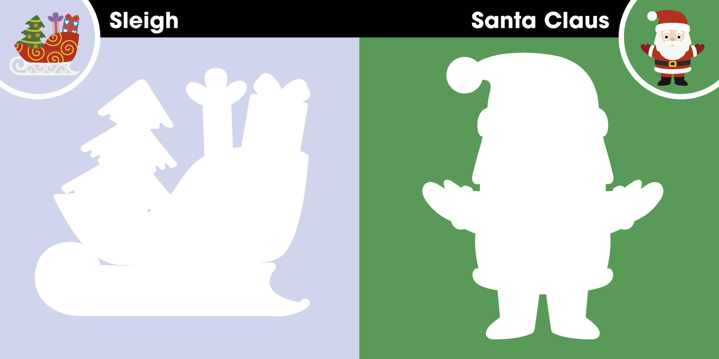 First Sticker Art | Merry Christmas