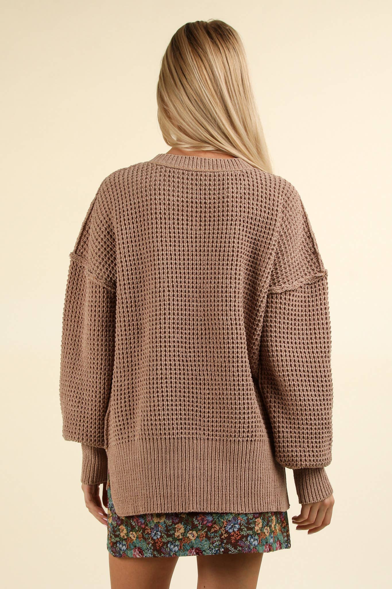 Oversized Sweater | Taupe