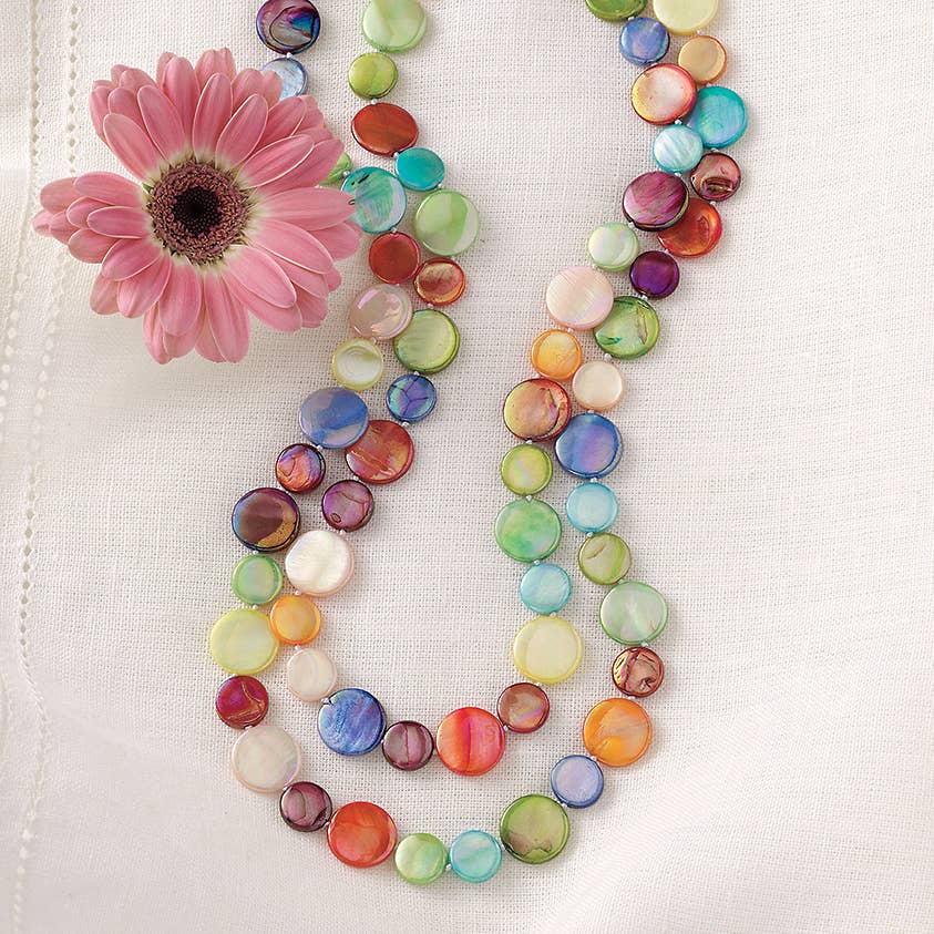 Handcrafted Mother of Pearl Necklace