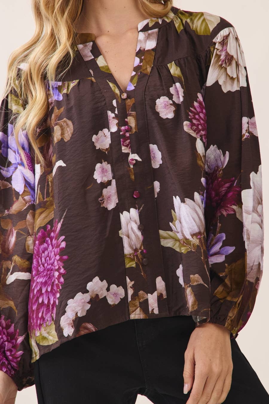 Floral Print Blouse