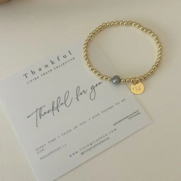 Living Truth Bracelet | Thankful