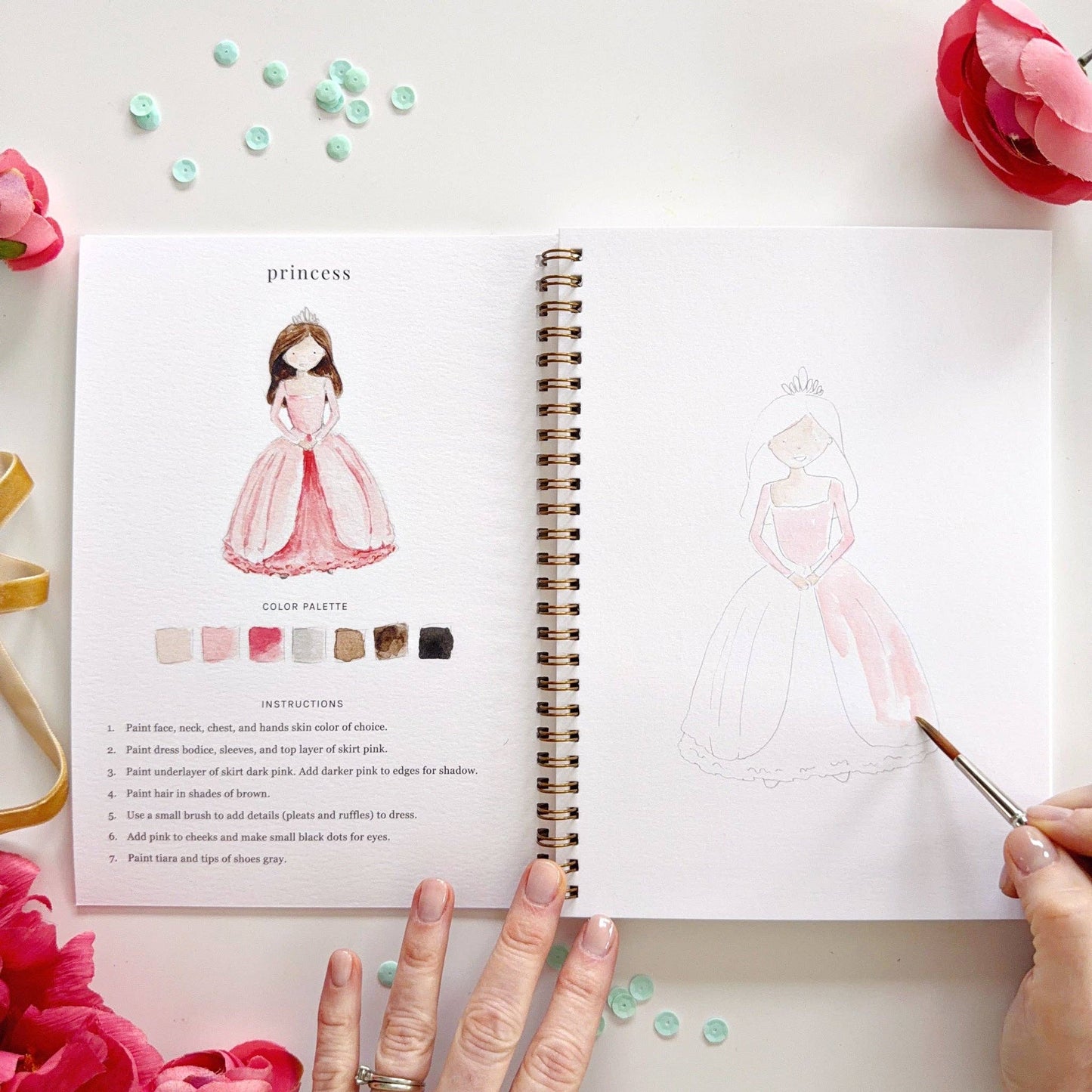 Watercolor Workbook | Fairytale