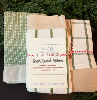 Handmade Dish Towel Apron