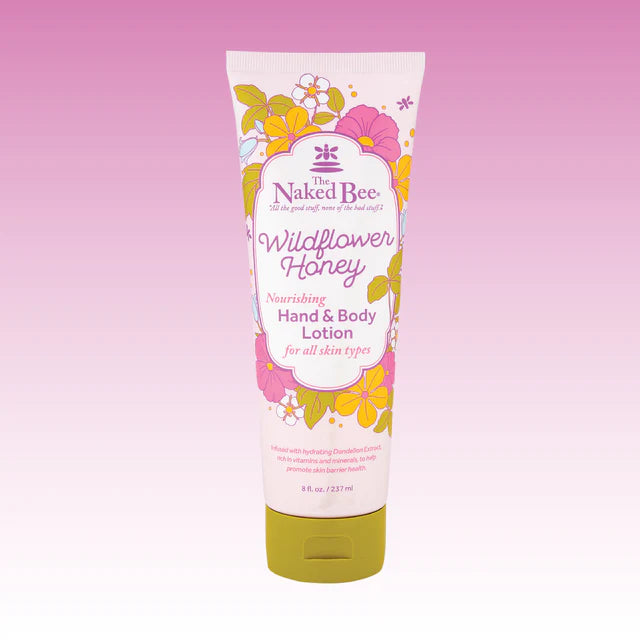 8 oz. Wildflower Honey Nourishing Hand & Body Lotion