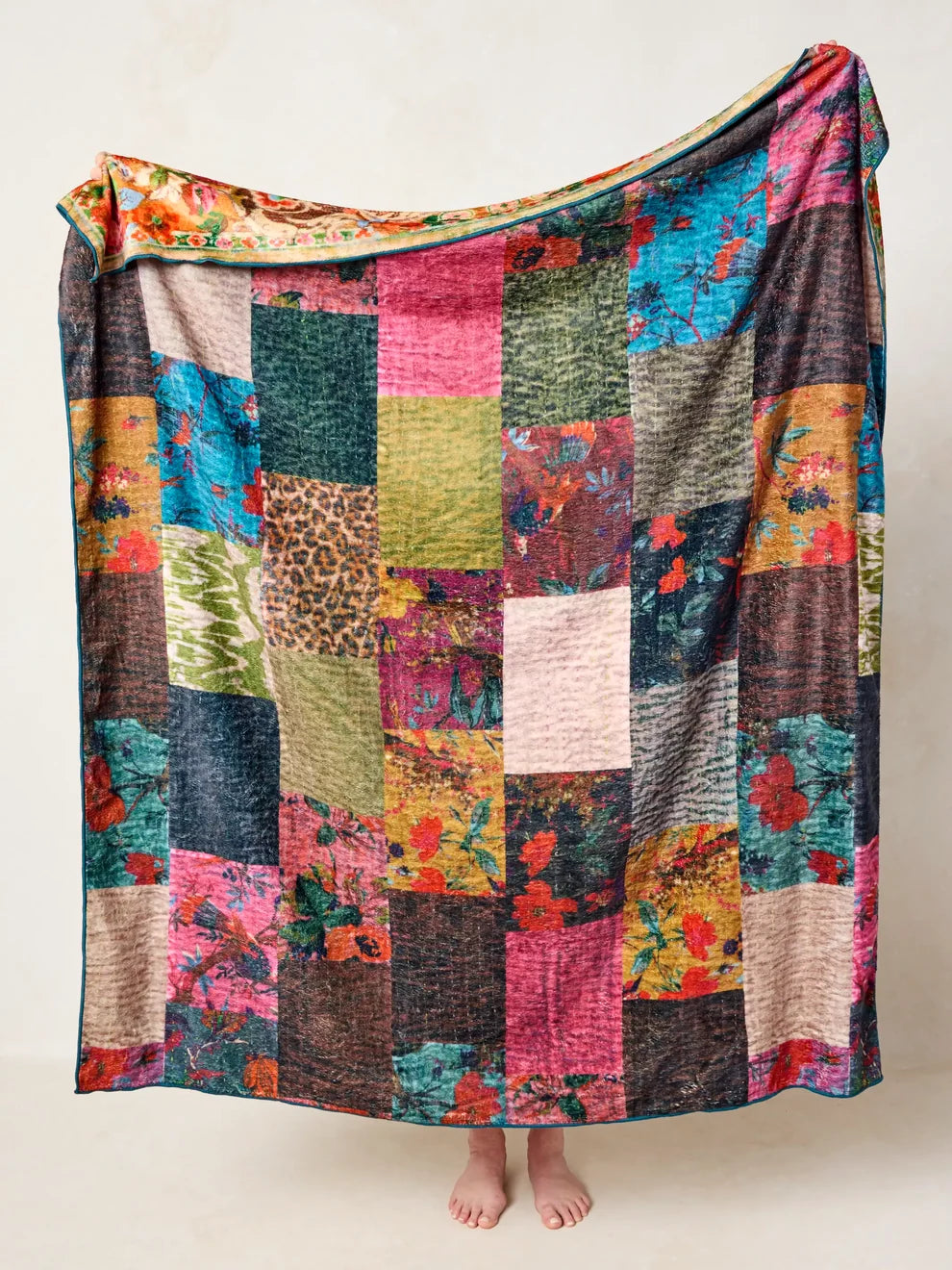 Double-Sided Cozy Throw Blanket | Golden Hour