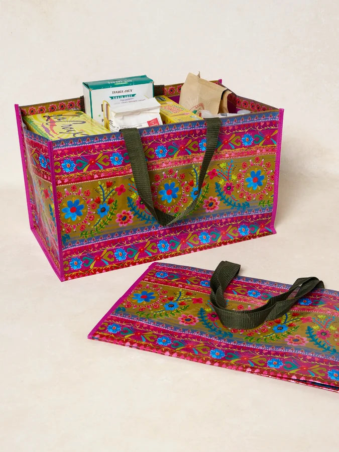 Carry All Happy Tote Bags, Set of 2
