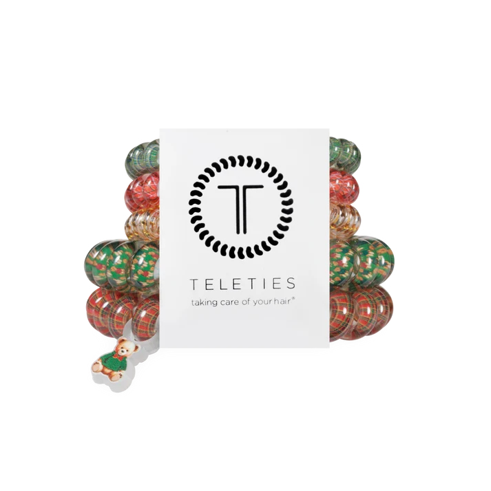Teleties Mixed Hair Ties | Beary Christmas