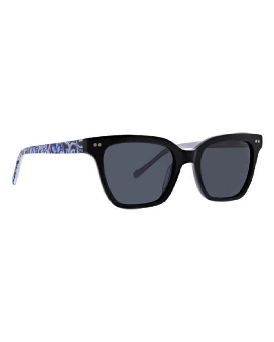 Keegan Polarized Sunglasses | Raindrop Medallion