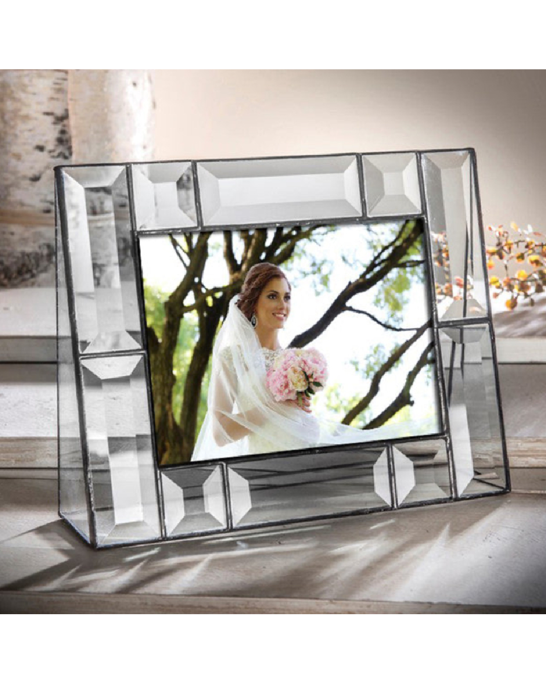 Beveled Glass Picture Frames