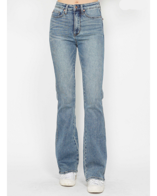 High Waist | Bootcut | 3 Inseam Tummy Control Jeans