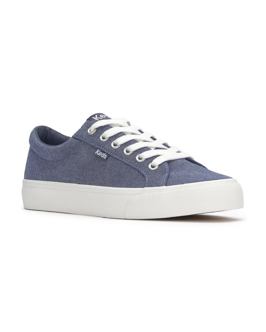 Keds Jump Kick Chambray Lace Up