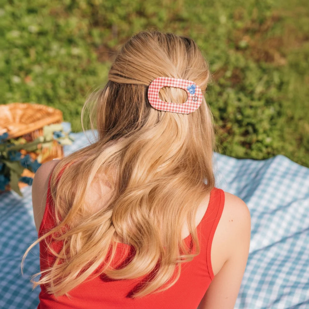 Teleties Flat Round Clip | Blueberry Farms