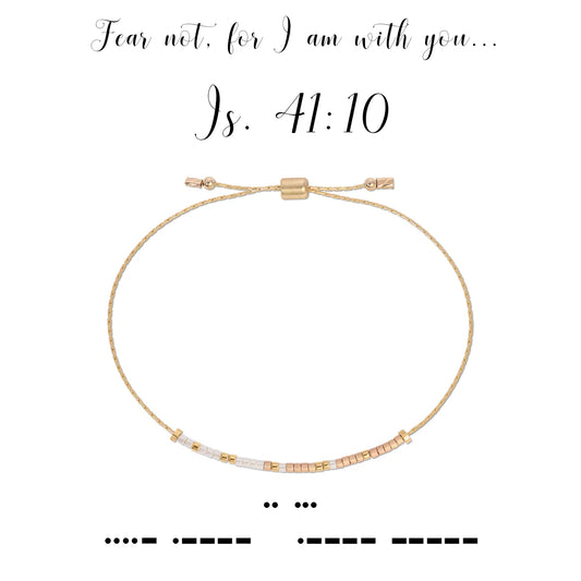 Morse Code | Isaiah 41:10
