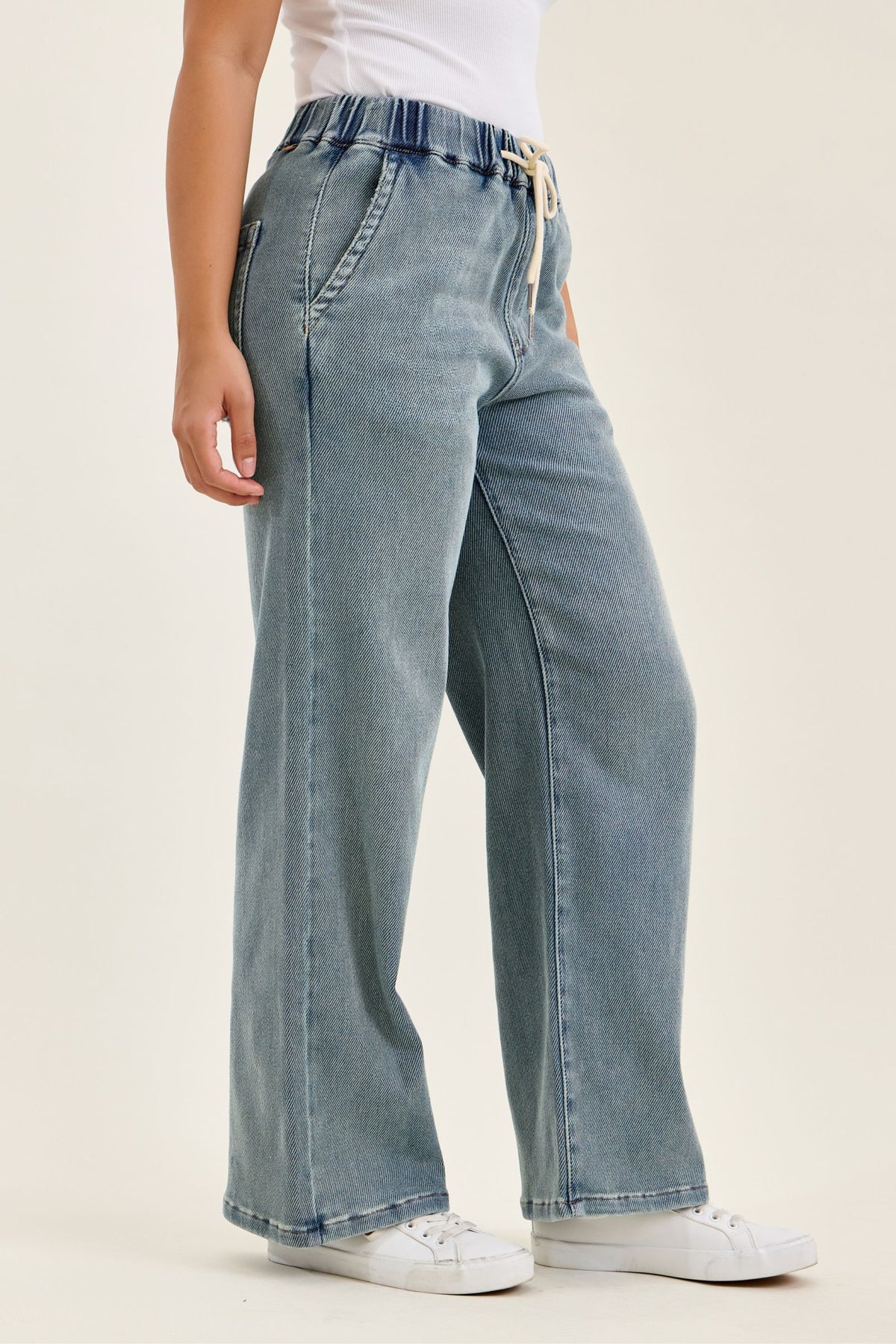 HW | WILHELMINA Baggy | Stone Blue