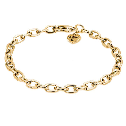 Charm it Gold Chain Bracelet