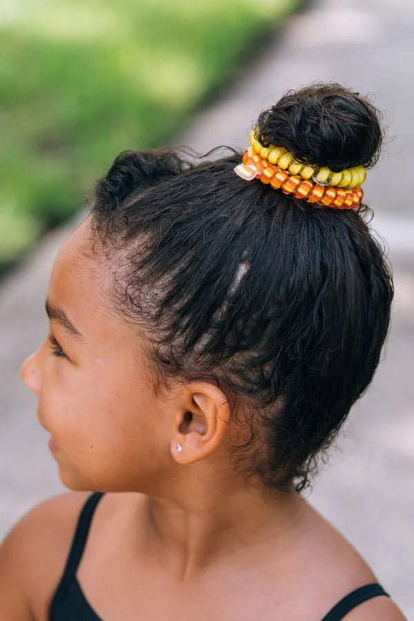 Candy Corn Mixed Hair Ties