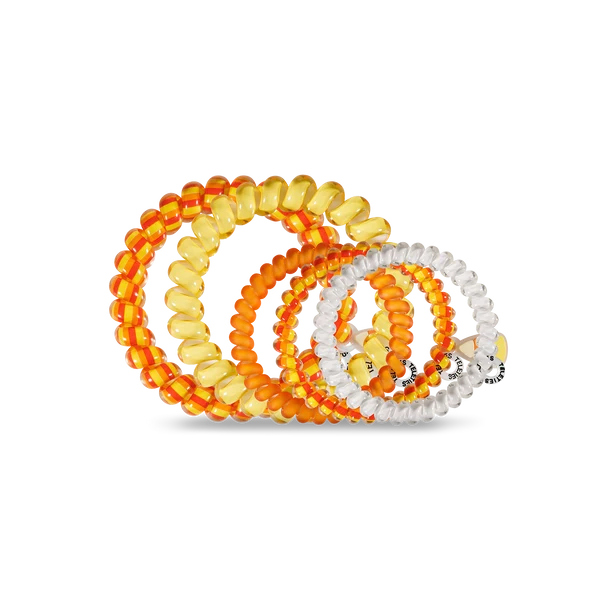 Candy Corn Mixed Hair Ties